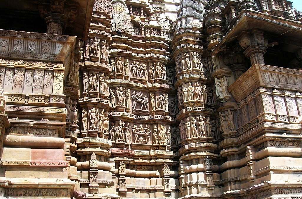 Zdjęcia: Khajuraho, Madhja Pradesh, Kandariya Mahadev, INDIE Zdjęcia: Khajuraho, Madhja Pradesh, Kandariya Mahadev, INDIE
