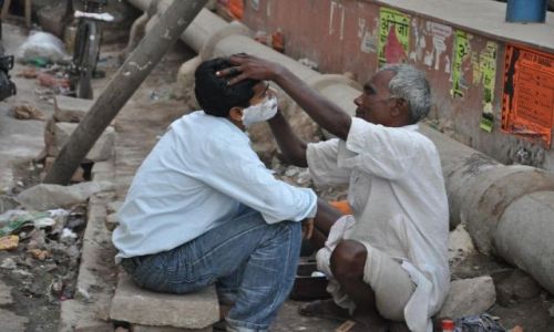 Zdjecie INDIE / Indie / Varanasi / Golibroda