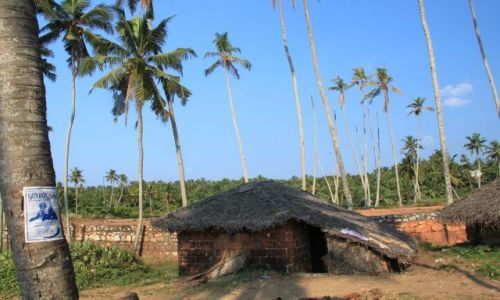 Zdjcie INDIE / Kerala  / Verkala / Chatka na play