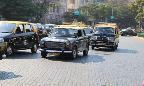 Zdjecie INDIE / Maharasztra / Bombaj / bombaj taxi