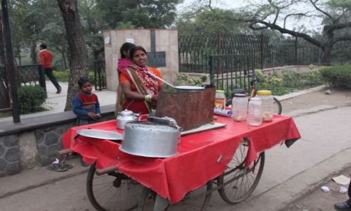 Zdjecie INDIE / Delhi / Old Delhi / fast food