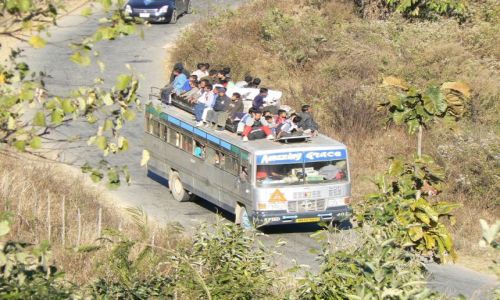 Zdjęcie INDIE / Manipur / Manipur / Można podróżować i tak