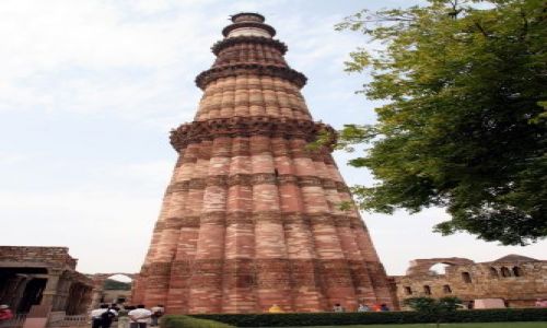 Zdjęcie INDIE / brak / Delhi - Qtub Minar / To trzeba zobaczyć ...