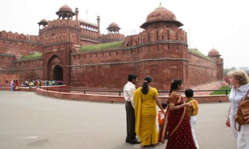 Zdjcie INDIE / brak / Delhi - fort / To trzeba zobaczy ...