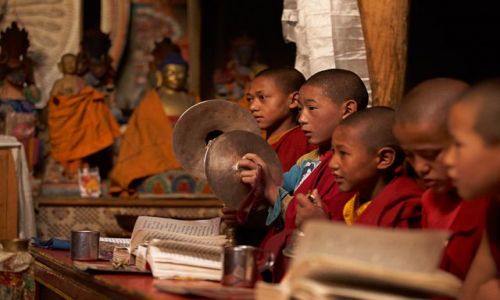 Zdjecie INDIE / Ladakh / Lamayur / Puja