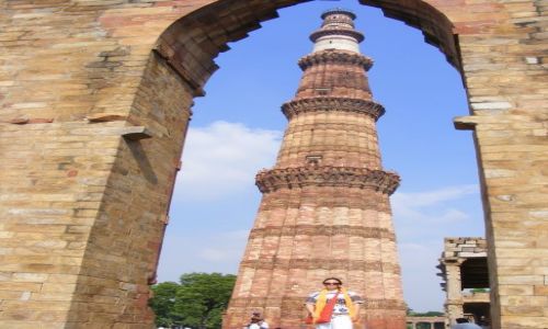 Zdjecie INDIE / - / Delhi / Indie- delhi-Qutub Minar