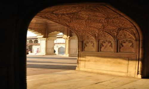 Zdjcie INDIE / Agra / Czerwony Fort / Przesmyk
