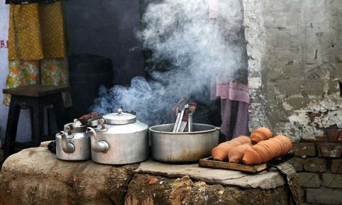 Zdjecie INDIE / Uttar Pradesh / Varanasi / a moe herbatki ?