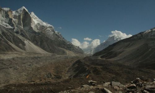 Zdjecie INDIE / UTTARANCHAL / TAPOVAN / LODOWIEC GANGOTRI