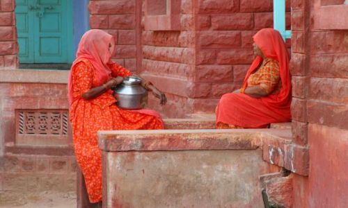 Zdjecie INDIE / RAJASTHAN / JODHPUR / KOBIETY