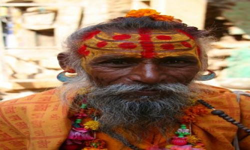 Zdjecie INDIE / RAJASTHAN / JAISALMER / SADHU\'S - SWIECI MEZOWIE