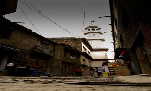 Zdjecie INDIE / Ladakh / Leh / Minaret w Leh