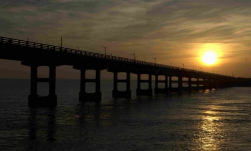 Zdjecie INDIE / Tamil Nadu / Rameshwaram / Most 