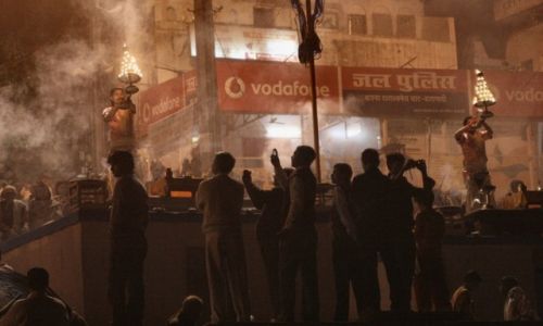Zdjecie INDIE / Uttar Pradesh / Varanasi / Ganga Aarti
