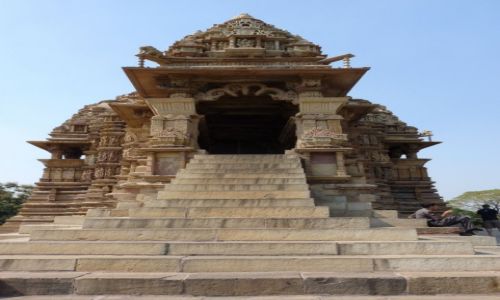 Zdjęcie INDIE /  Madhya Pradesh / Khajuraho / Świątynia