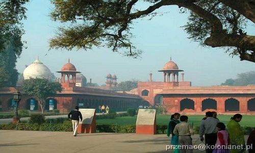 Zdjecie INDIE / brak / Agra / Taj Ganj