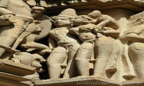 Zdj�cie INDIE / brak / Khajuraho / Erotyczne rze�by w Khajuraho