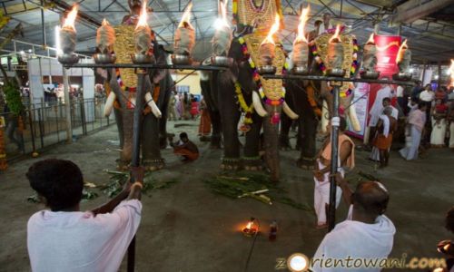 Zdjecie INDIE / Kerala / Thrikkakara / Obchody wita Onam