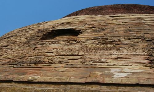 Zdjęcie INDIE / Uttar Pradesh / Sarnath / Stupa Dhamekh