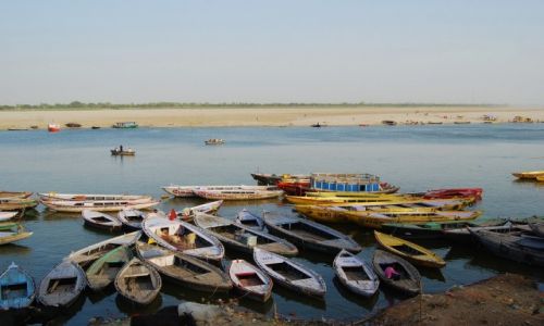 Zdjcie INDIE / Uttar Pradesh / Varanasi / Ganges