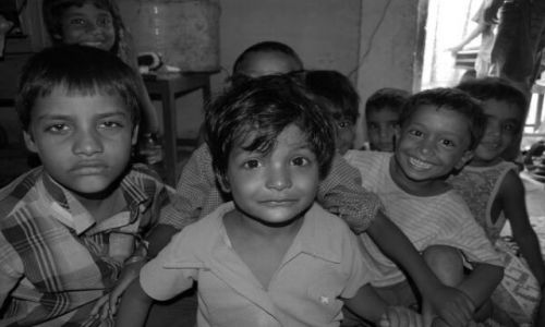 Zdjecie INDIE / brak / Delhi / Kolory Indii - szkoła