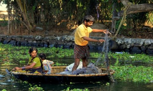 Zdjcie INDIE / - / Kerala / Backwaters