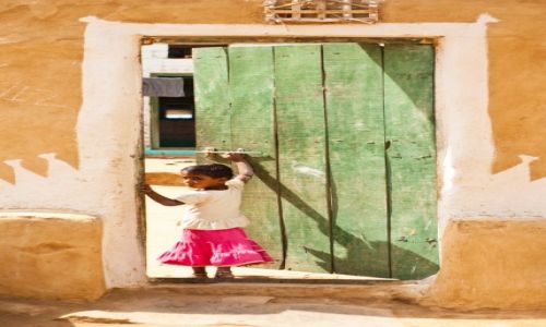 Zdjecie INDIE / Rajasthan / Pustynia Thar / Zielone wrota