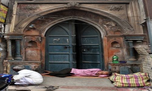 Zdjęcie INDIE / Delhi / Paharganj / relaks