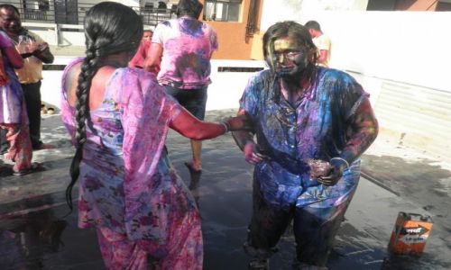 Zdjecie INDIE / Delhi / Delhi / Holi - święto radości i wiosny.