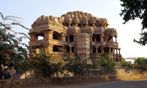 Zdjęcie INDIE / Madhya Pradesh / Gwalior / Świątynia Sas-Bahu - Gwalior Fort