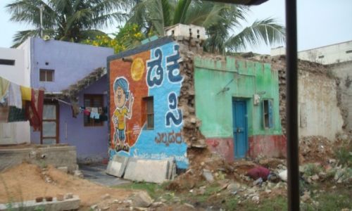 Zdjęcie INDIE / karnataka / HOSPET / Biednie ale kolorowo