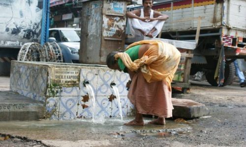 Zdjecie INDIE / - / Kolkata / Indyjska toaleta
