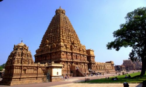 Zdjcie INDIE / Tamil Nadu / Thanjavur / Thanjavur  Brihadeeswarar Temple