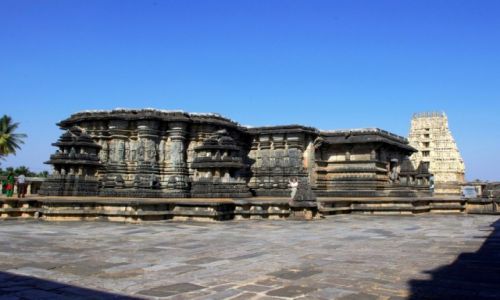 Zdjęcie INDIE / Karnataka / Halebidu / Hoysaleshvara Temple