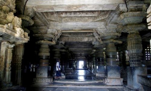 Zdjęcie INDIE / Karnataka / Halebidu / Hoysaleswara Temple
