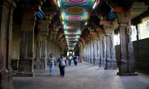 Zdjęcie INDIE / Tamilnadu / Madurai / Świątynia Minakszi w Maduraju