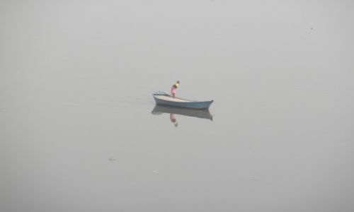Zdjecie INDIE / Utar Pradesh / Agra / jamuna river