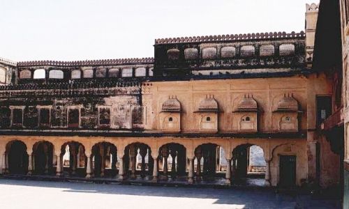 Zdjecie INDIE / Radastan / okolice Jaipuru / Fort Amber