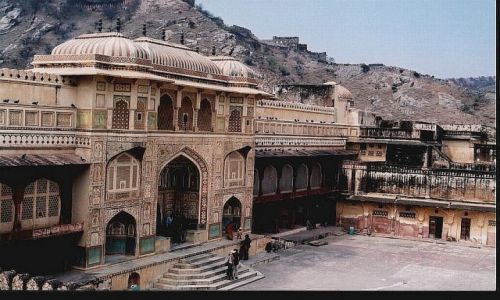 Zdjecie INDIE / Radastan / okolice Jaipuru / Fort Amber