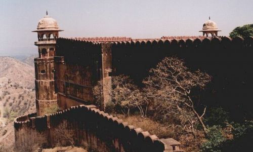 Zdjecie INDIE / Radastan / okolice Jaipuru / Fort Dajgarh