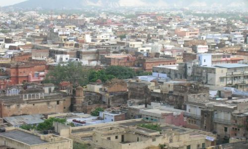 Zdjecie INDIE / Rajasthan / Jaipur / widok na Jaipur