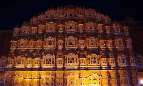 Zdjęcie INDIE / Radżastan / Jaipur / Hawa Mahal - Pałac Wiatrów