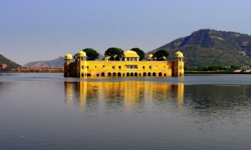 Zdjecie INDIE / Radastan / Jaipur / Jal Mahal - Paac na wodzie