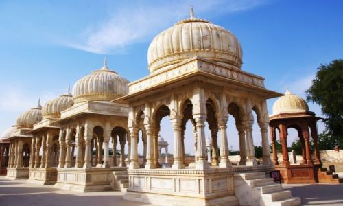 Zdjęcie INDIE / Rajastan / Bikaner / Royal Cenotaphs   Bikaner