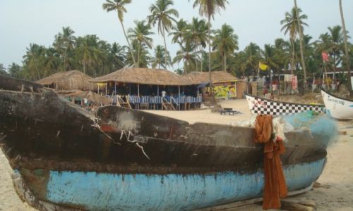 Zdjcie INDIE / GOA / COLVA / Stara ajba