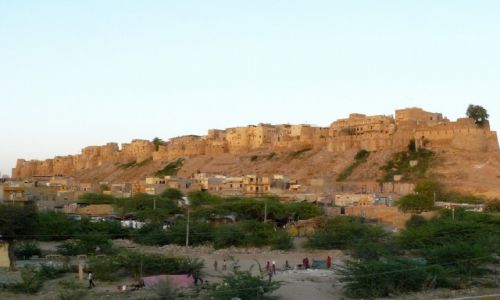 Zdjcie INDIE / Rajasthan / Jaisalmer / Fort sprzed wiekw
