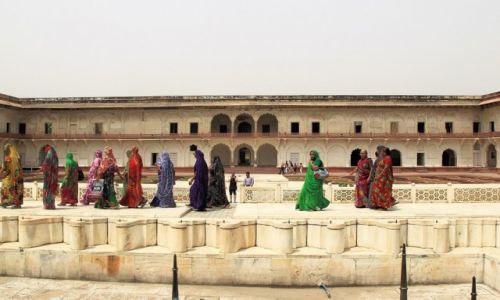 Zdjcie INDIE / - / Agra / Fort Agra
