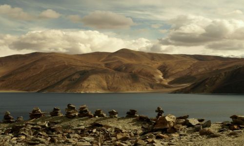 Zdjcie INDIE / Jammu i Kashmir / Ladakh,  / Pangong Tso