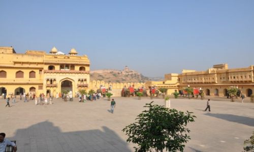 Zdjęcie INDIE / Jaipur / Fort Amber / słonie