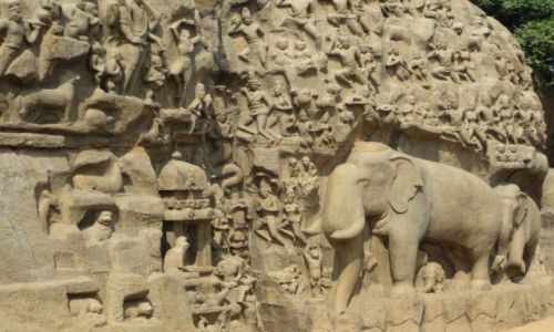Zdjecie INDIE / Tamil Nadu / Mamallapuram / Pokuta Arduny